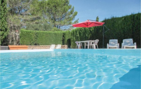 Beautiful home in La Maniere w/ Outdoor swimming pool, Outdoor swimming pool and 3 Bedrooms